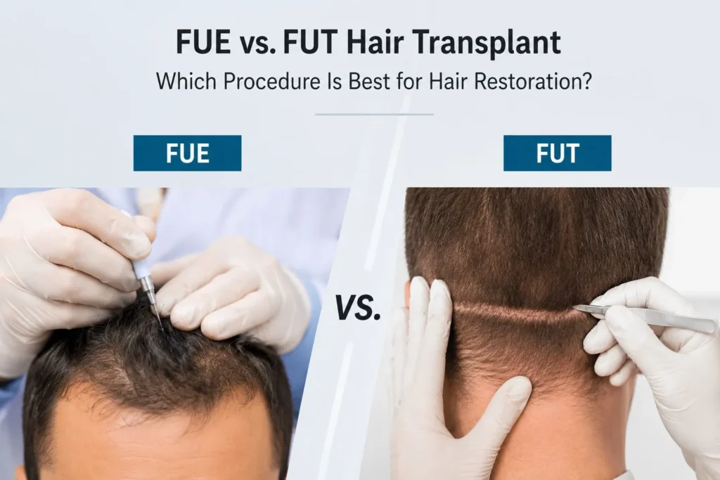 FUE vs. FUT Hair Transplant: Which Procedure Is Best for Hair Restoration?